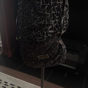 Marc Jacobs Black Leopard Crossbody Bag